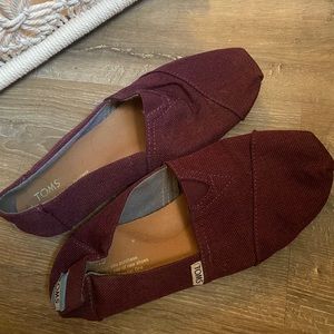 Toms Classic Burlap shoes
